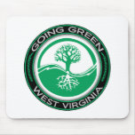 Going Green Tree West Virginia Mouse Pad