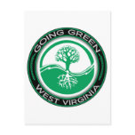 Going Green Tree West Virginia Post Cards