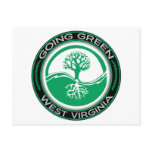 Going Green Tree West Virginia Post Card