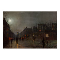 Going Home at Dusk, 1882 posters