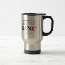 going sane, imperfect mug