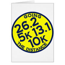 Going the Distances Card