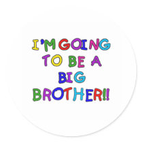 Going to be a Big Brother Stickers