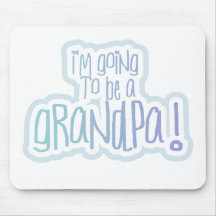 Going to be a Grandpa Mouse Mats
