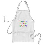 Going to be a Nana - Primary Colours Tshirts Aprons