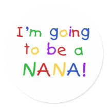 Going to be a Nana - Primary Colours Tshirts