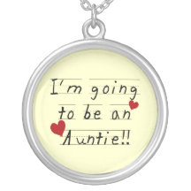 Going To Be An Auntie Kid Print Tshirts and Gifts Pendant