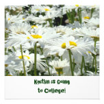 Going to College Farewell Party Invitations Daisy
