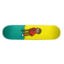 going to school. skateboards
