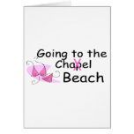 Going To The Chapel (Beach) (Bikini) Greeting Card