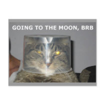 Going to the moon, BRB Post Cards