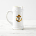 Gold Anchor Mugs
