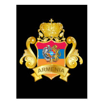 Gold Armenia Postcards