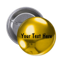 Gold ball customizable button