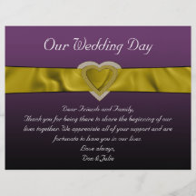 Gold Bling Hearts Flyer