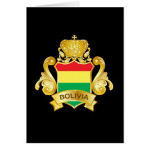 Gold Bolivia Card