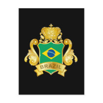 Gold Brazil Post Cards