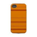 Gold, Brown Retro Patterns Striped - iphone case Iphone 4 Tough Cases