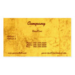 Gold Business Card