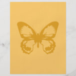 Gold Butterfly Full Color Flyer