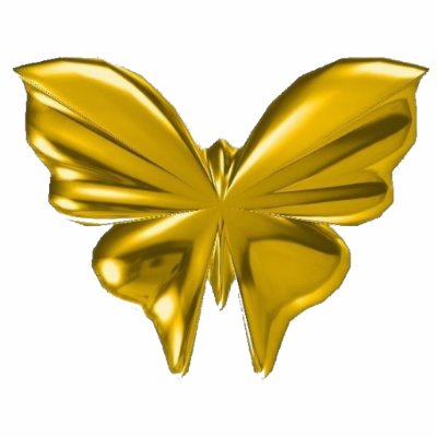 Gold Butterfly Cut Out by gunjan_k30