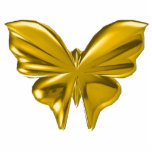 Gold Butterfly photo sculptures