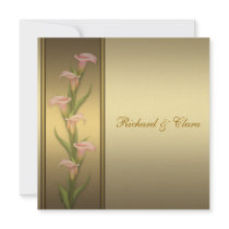 Gold Calla Lily 50th Golden Anniversary
