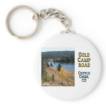Gold Camp Road Key Chain