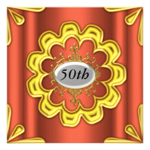 Gold caramel Birthday Party Gold Announcement