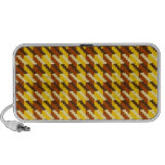 Gold Check Laptop Speakers