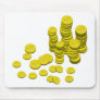 Gold Coins Mouse Pad
