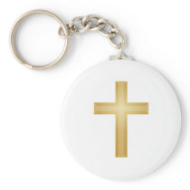 Gold Cross/Easter Key Chain