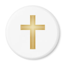 Gold Cross/Easter Magnets