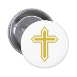 Gold Cross buttons