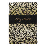 gold damask pattern girly Ipad case ipad mini cases