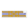 Gold Design Blocks Bumper Stickers