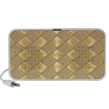 Gold Diamonds Laptop Speaker