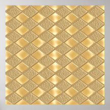 Gold Diamonds Posters