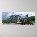 gold digging dredge posters