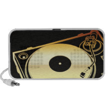 Gold DJ PC Speakers