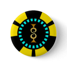 GOLD DOLLAR SIGN POKER CHIP BUTTONS. $3.95. Designed by dgpaulart