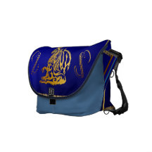 Gold Dragon 2 Rickshaw Messengerr Bag Commuter Bag