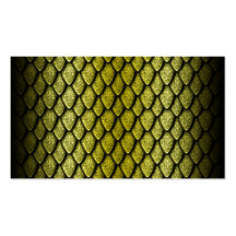 Gold Dragon Scales Business Card Templates