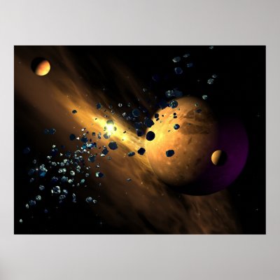 Gold Dust Print by JasonWarren