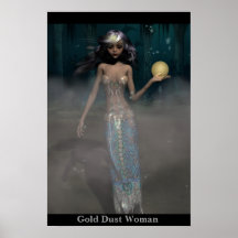Gold Dust Woman Print