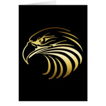 GOLD EAGLE HEAD CARDS