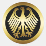 GOLD EAGLE STICKERS