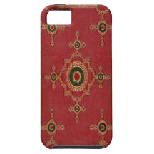 Gold Embossed art iPhone 5 Case