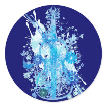 Gold_Experience Round Sticker