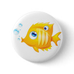 Gold Fish Pinback Buttons